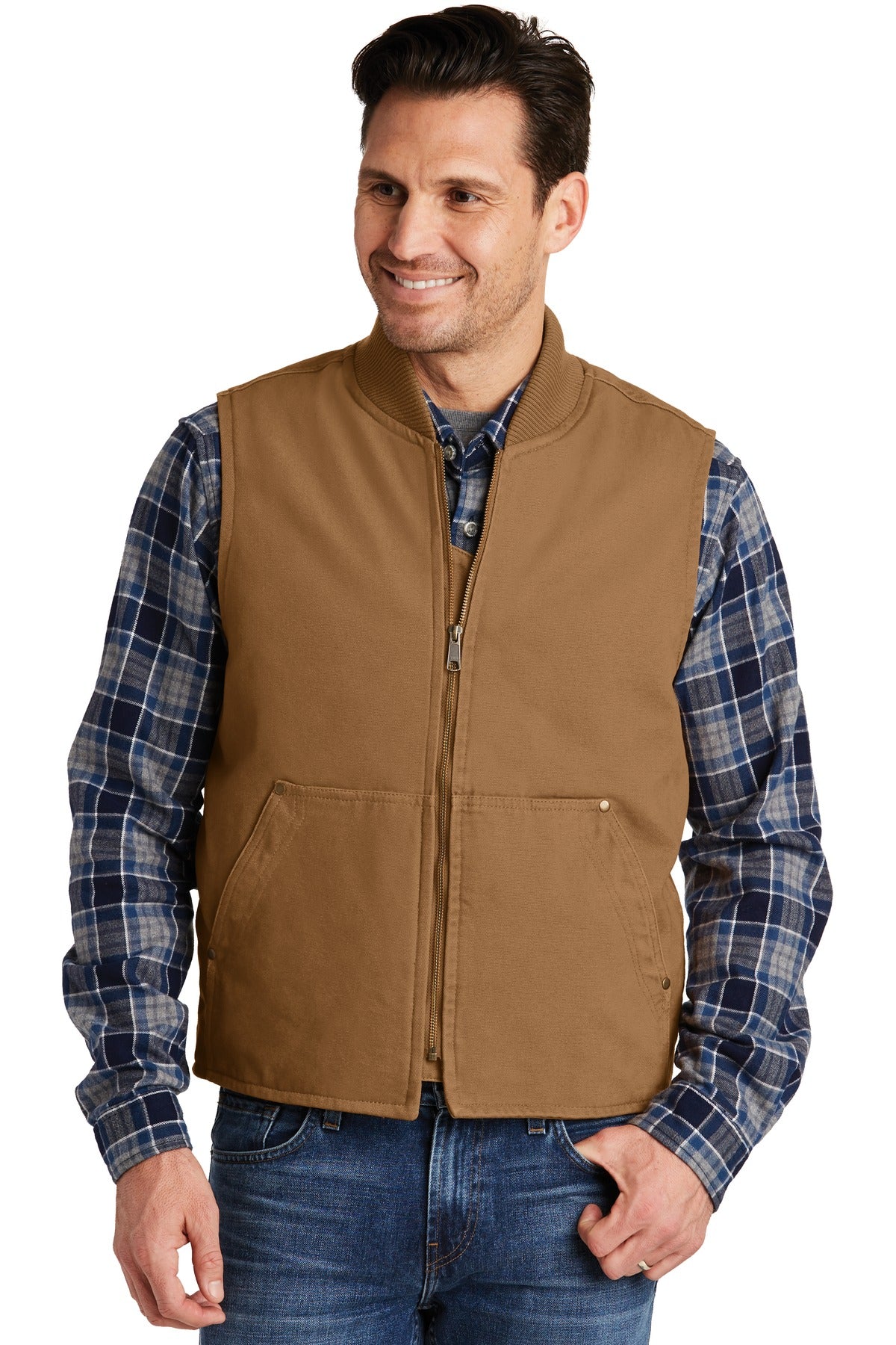 CornerStone ® Washed Duck Cloth Vest. CSV40
