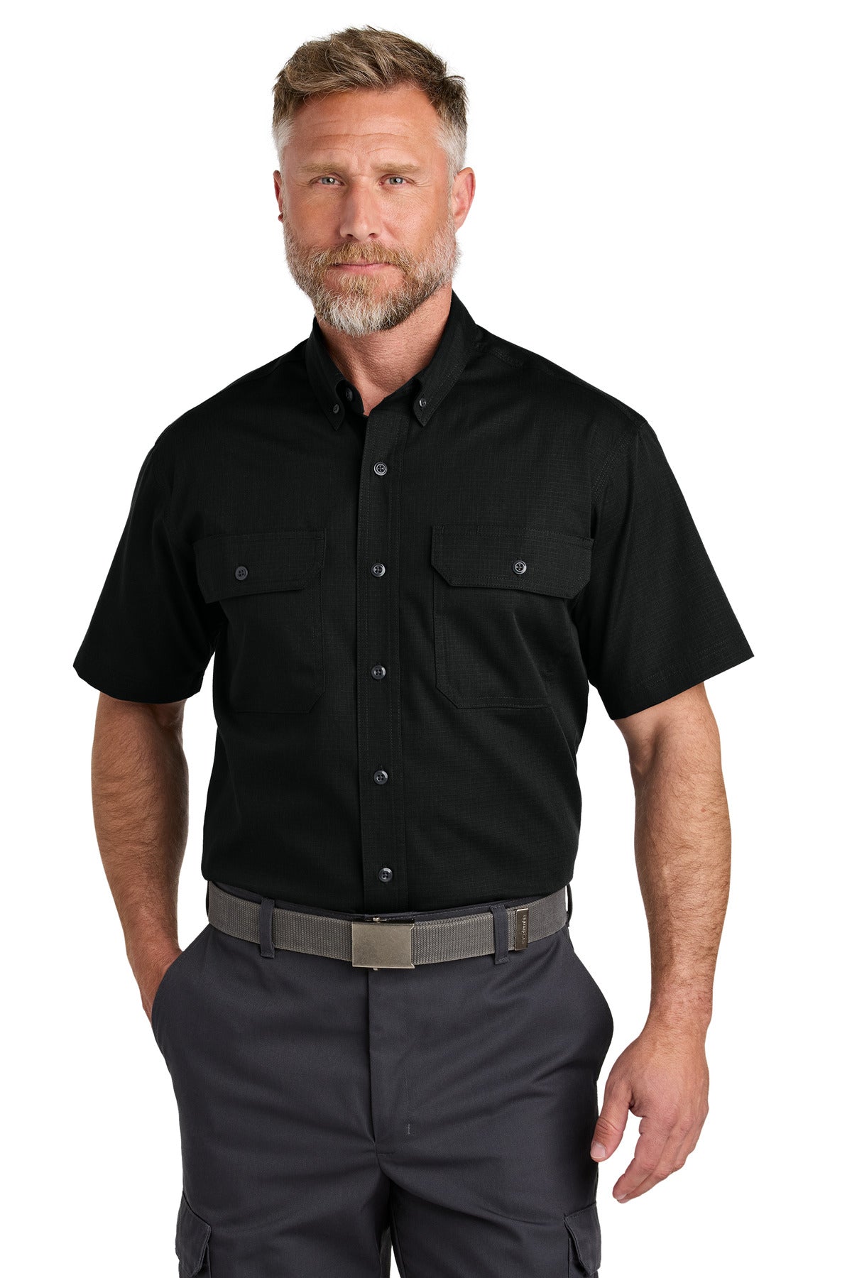 CornerStone ® Short Sleeve Select Ripstop Shirt CSW175