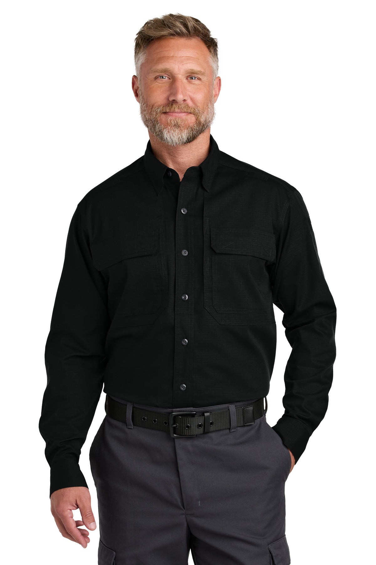 CornerStone ® Long Sleeve Select Tactical Shirt CSW176