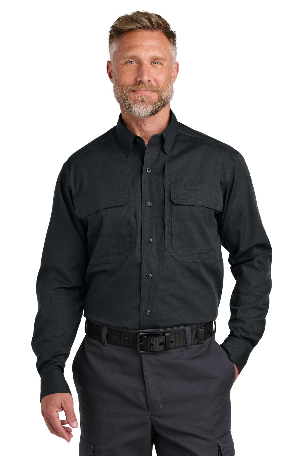 CornerStone ® Long Sleeve Select Tactical Shirt CSW176