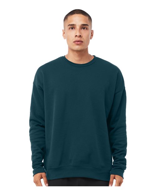 Unisex Sponge Fleece Drop Shoulder Crewneck Sweatshirt - BELLA + CANVAS - 3945