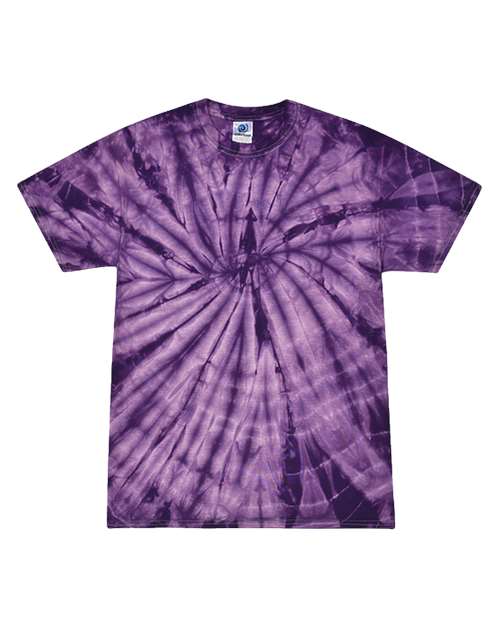 Unisex Multi-Color Tie-Dyed T-Shirt - Colortone - 1000