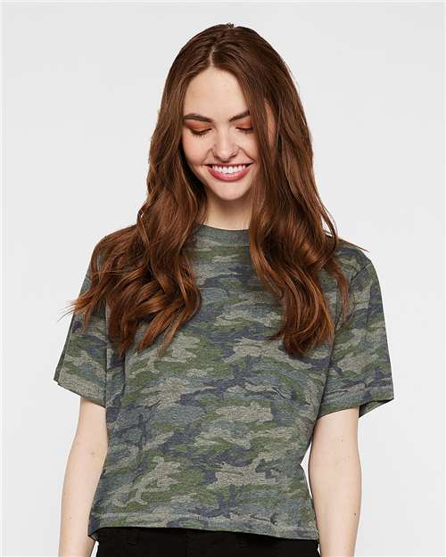 Women's Boxy Tee - LAT - 3518