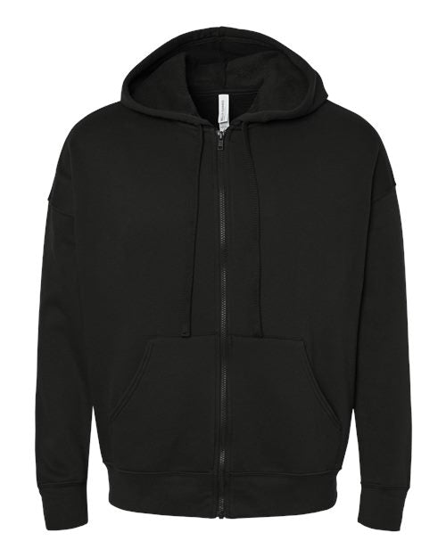 Unisex Sponge Fleece DTM Full-Zip Hoodie Sweatshirt - BELLA + CANVAS - 3759
