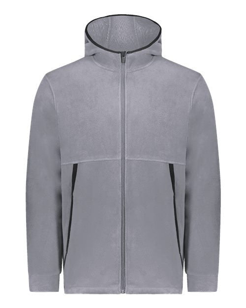Unisex Eco Revive™ Polar Fleece Hooded Full-Zip Jacket – 6858