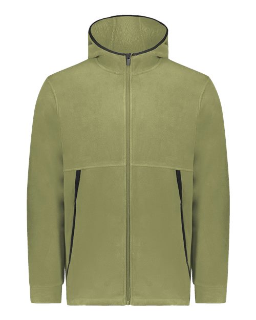 Unisex Eco Revive™ Polar Fleece Hooded Full-Zip Jacket – 6858
