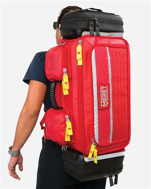 OMNI™ PRO X Red Convertible Backpack Bag - MERET - M8101F