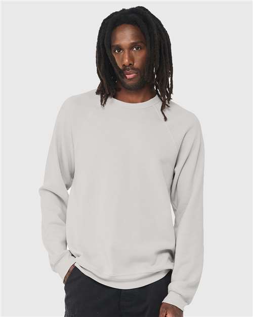 Unisex Sponge Fleece Raglan Crewneck Sweatshirt - BELLA + CANVAS - 3901