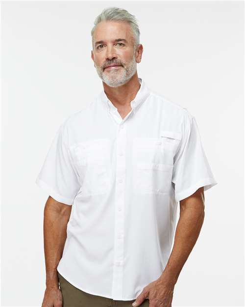 Men's Hatteras Performance Short Sleeve Fishing Shirt - Paragon - 700