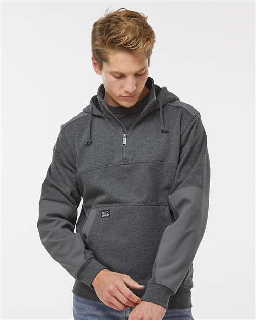Men's Mission Quarter-Zip Hooded Pullover – 7349