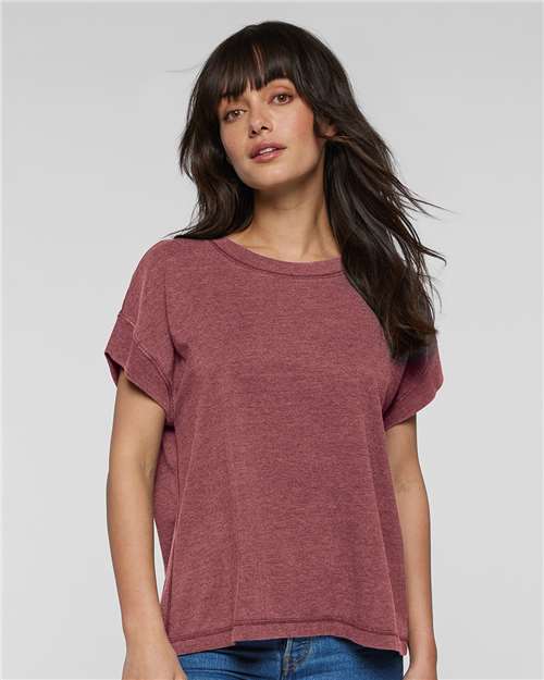 Women's Relaxed Vintage Wash Tee - LAT - 3502
