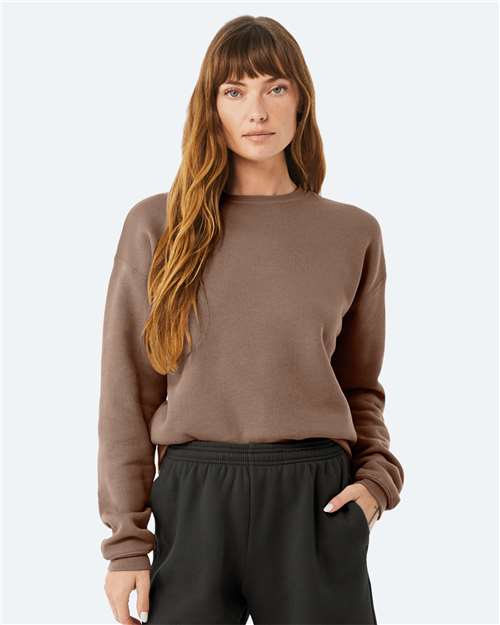 Unisex Sponge Fleece Drop Shoulder Crewneck Sweatshirt - BELLA + CANVAS - 3945