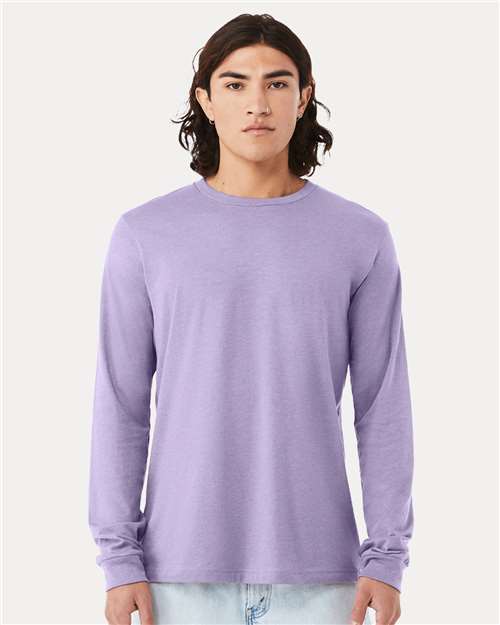 Heather CVC Long Sleeve Tee - BELLA + CANVAS - 3501CVC