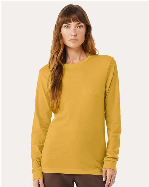 Heather CVC Long Sleeve Tee - BELLA + CANVAS - 3501CVC