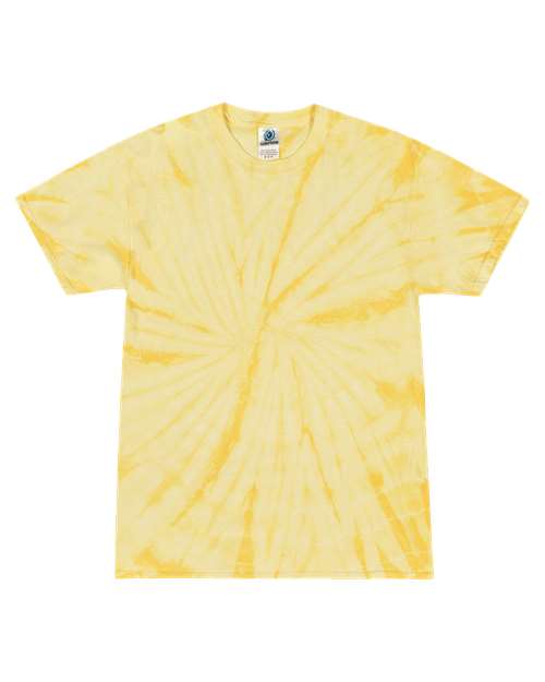 Unisex Multi-Color Tie-Dyed T-Shirt - Colortone - 1000