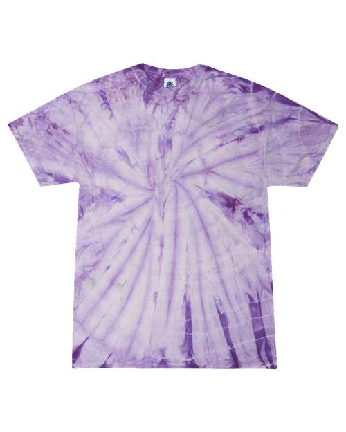 Unisex Multi-Color Tie-Dyed T-Shirt - Colortone - 1000