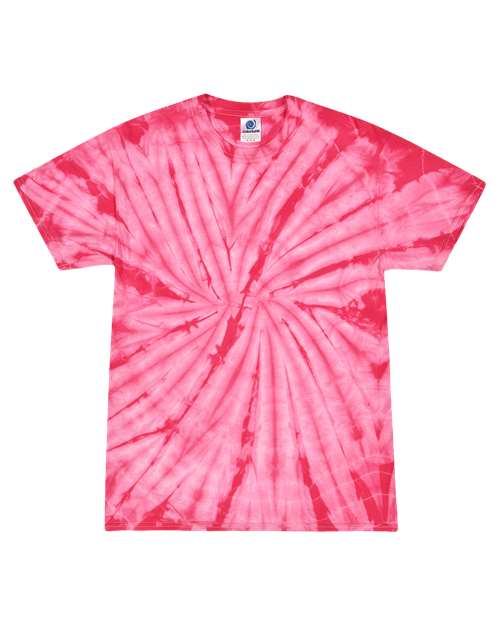 Unisex Multi-Color Tie-Dyed T-Shirt - Colortone - 1000
