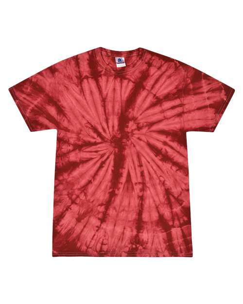 Unisex Multi-Color Tie-Dyed T-Shirt - Colortone - 1000