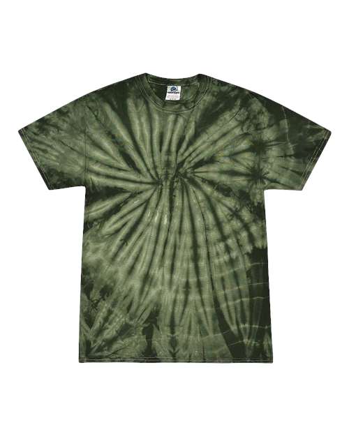 Unisex Multi-Color Tie-Dyed T-Shirt - Colortone - 1000