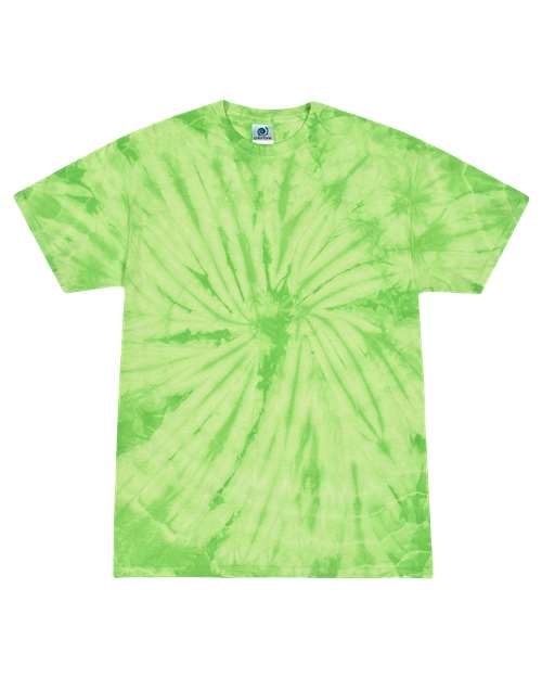 Unisex Multi-Color Tie-Dyed T-Shirt - Colortone - 1000