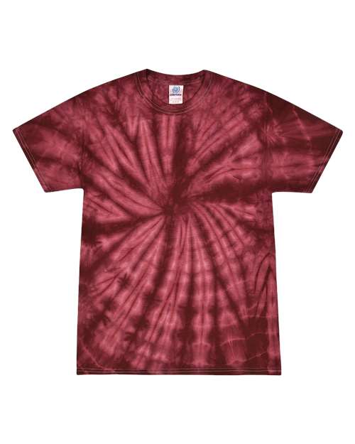 Unisex Multi-Color Tie-Dyed T-Shirt - Colortone - 1000