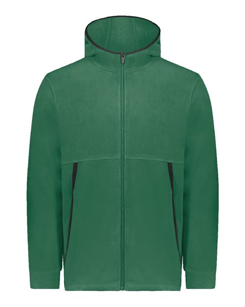 Unisex Eco Revive™ Polar Fleece Hooded Full-Zip Jacket – 6858