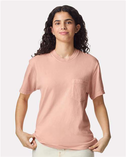 Unisex Garment-Dyed Heavyweight Pocket T-Shirt - Comfort Colors - 6030