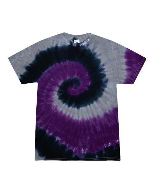 Unisex Multi-Color Tie-Dyed T-Shirt - Colortone - 1000