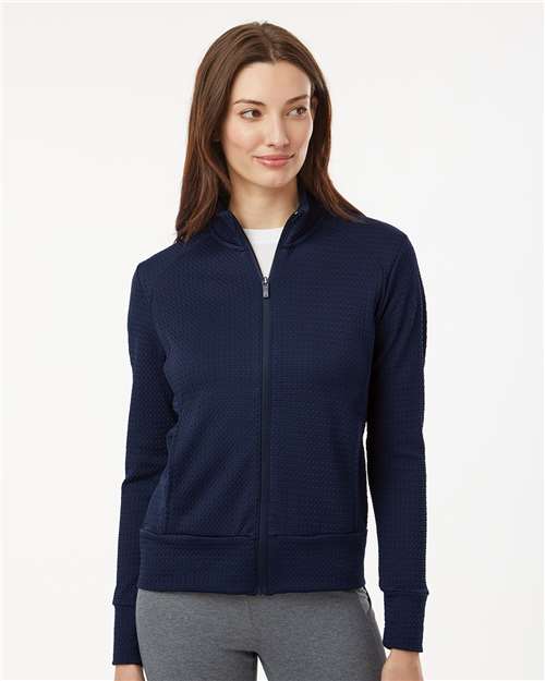 Women's Ultimate365 Textured Full-Zip Jacket - Adidas – A1007