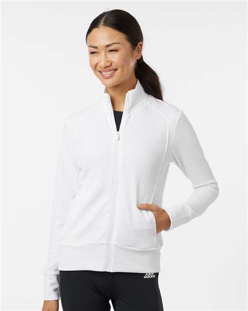 Women's Ultimate365 Textured Full-Zip Jacket - Adidas – A1007