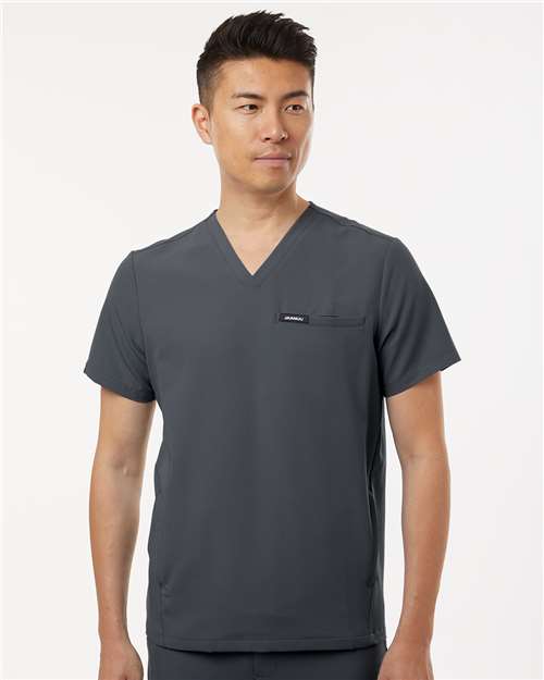 Men's Platt 3-Pocket Scrub V-Neck Top - Jaanuu - M10002