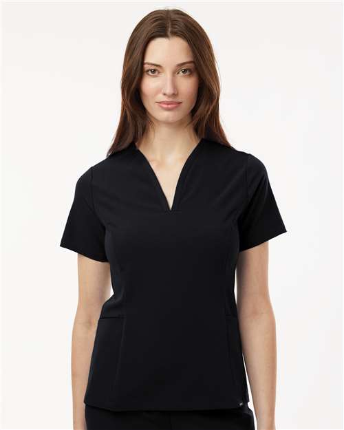 Women's Calix Fit & Flare Scrub V-Neck Top - Jaanuu - W10003