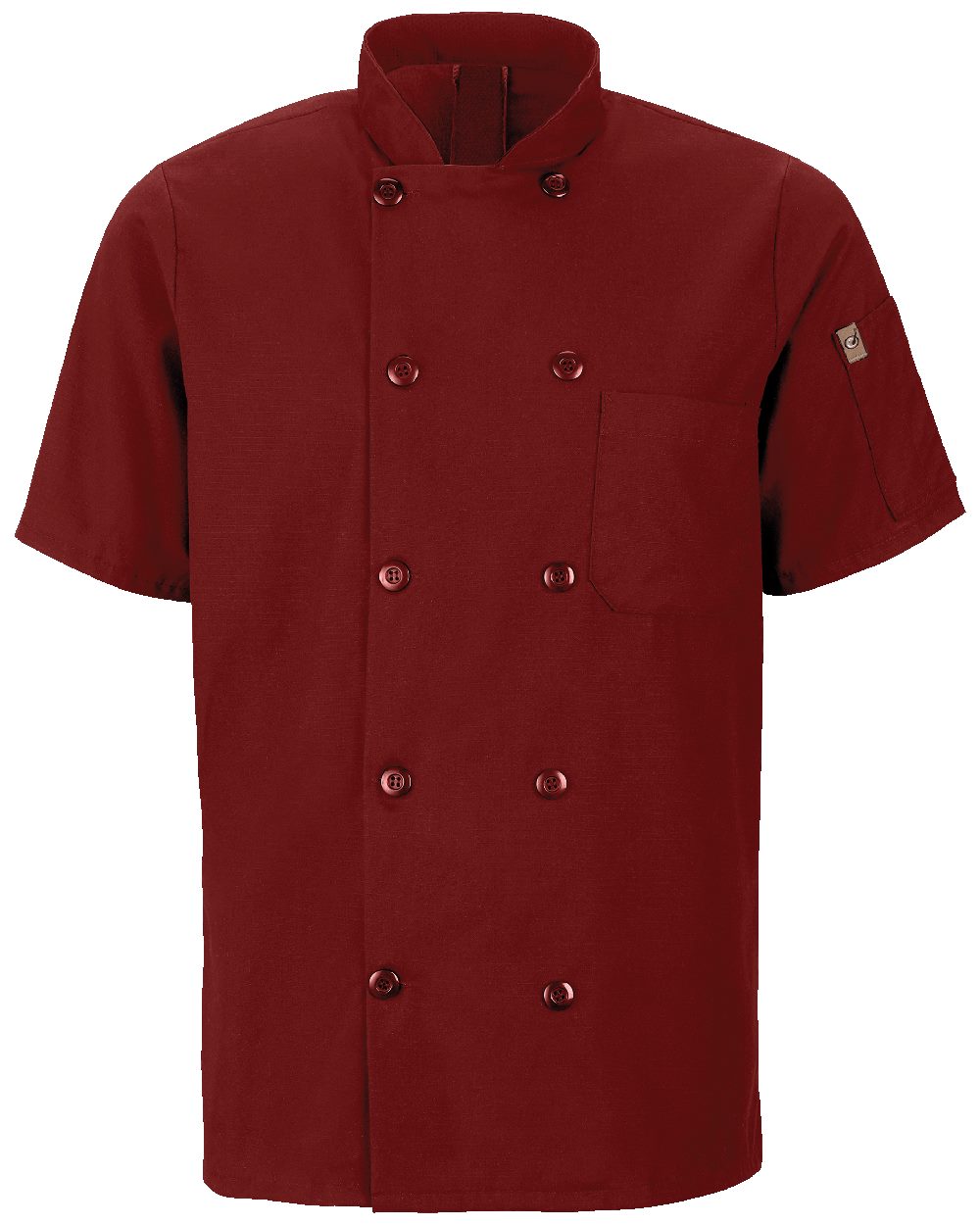 Mimix™ Short Sleeve Chef Coat with OilBlok - Chef Designs - 046X