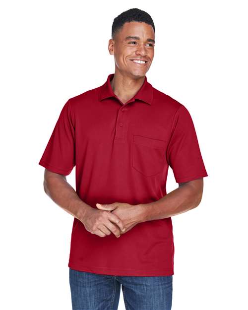 Men's Origin Performance Piqué Polo with Pocket - CORE365 - 13227