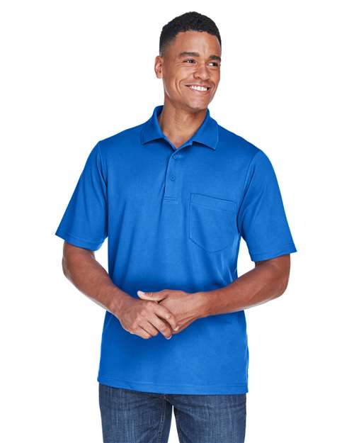 Men's Origin Performance Piqué Polo with Pocket - CORE365 - 13227