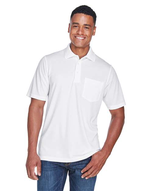 Men's Origin Performance Piqué Polo with Pocket - CORE365 - 13227