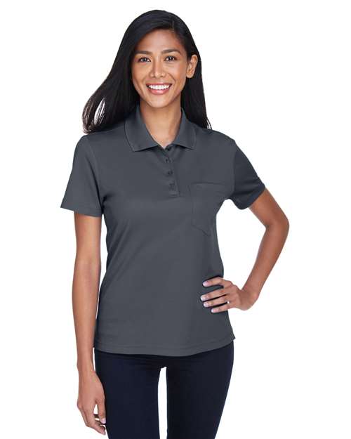 Women's Origin Performance Piqué Polo with Pocket - CORE365 - 13248