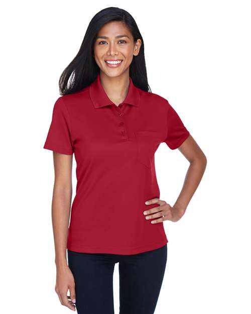 Women's Origin Performance Piqué Polo with Pocket - CORE365