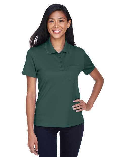 Women's Origin Performance Piqué Polo with Pocket - CORE365