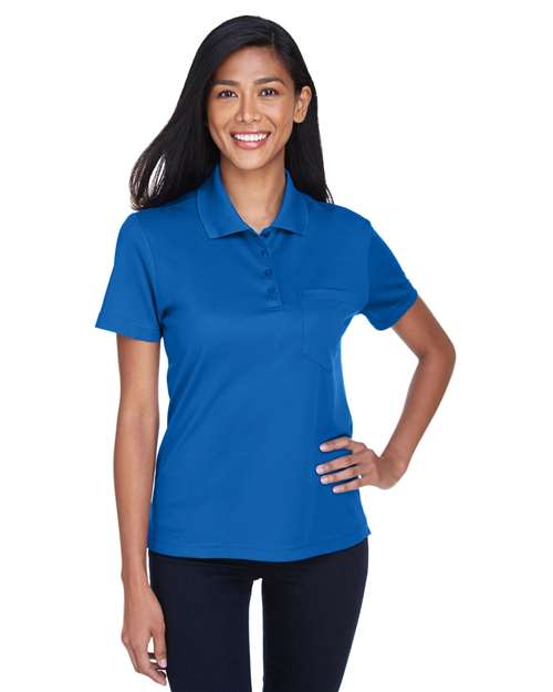 Women's Origin Performance Piqué Polo with Pocket - CORE365 - 13248