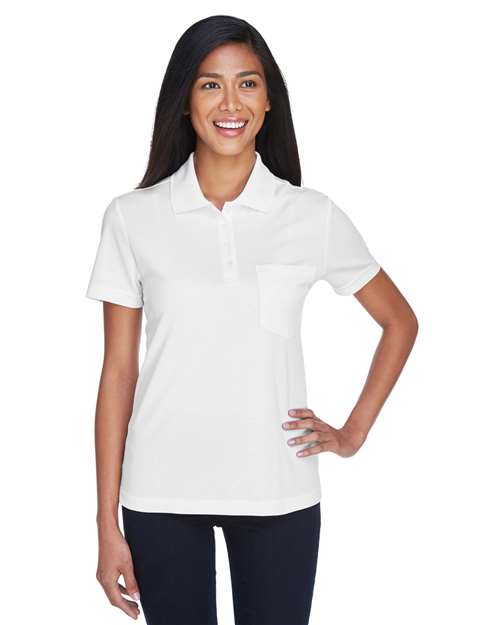 Women's Origin Performance Piqué Polo with Pocket - CORE365 - 13248