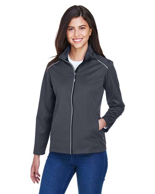 Women's Techno Lite Three-Layer Knit Tech-Shell - CORE365 - CE708W