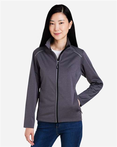Women's Techno Lite Three-Layer Knit Tech-Shell - CORE365 - CE708W