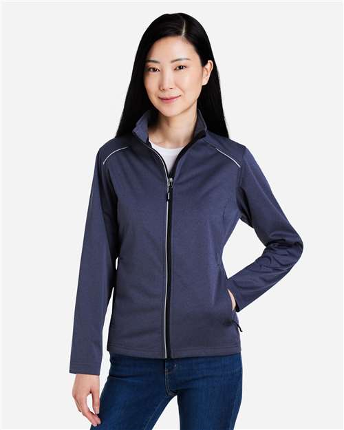 Women's Techno Lite Three-Layer Knit Tech-Shell - CORE365 - CE708W