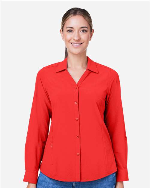 Women's Ultra UVP® Marina Shirt - CORE365 - CE510LW