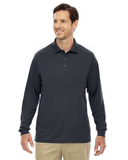Men's Tall Pinnacle Performance Long Sleeve Piqué Polo - CORE365 - 13277