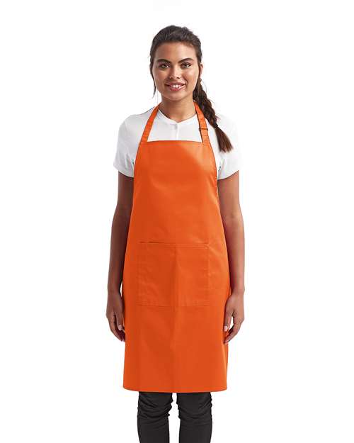 Recycled Bib Apron with Pocket – 13820