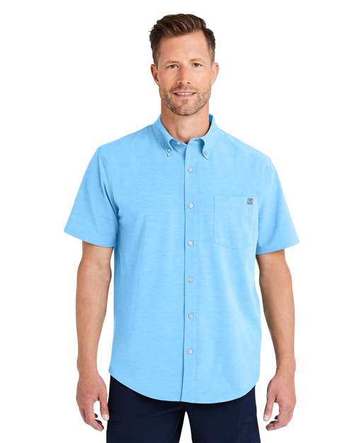 Men's Kona Short Sleeve Solid Shirt - HUK - H150154