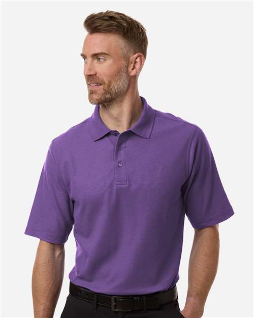Men's Maverick CVC Pique Polo - Harriton – M105