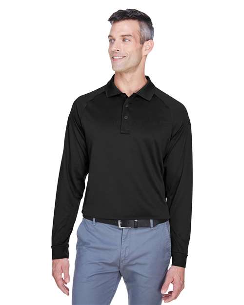 Men's Advantage Long Sleeve Tactical Polo - Harriton – M211L